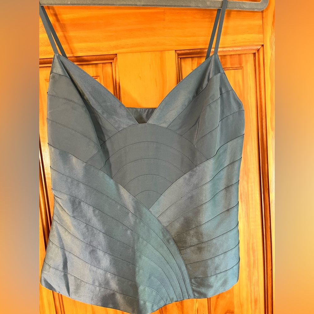 Marc Jacobs Blue Silk Top